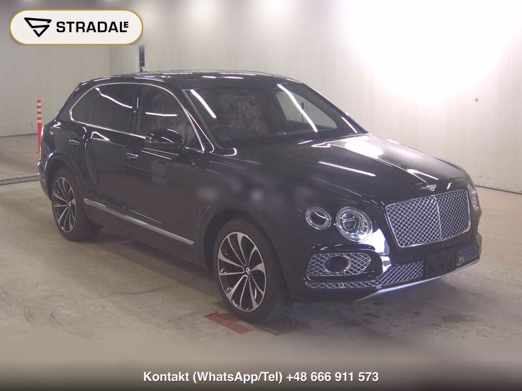 BENTLEY BENTAYGA 4WD 2017, aukcja z Japonii, zdjęcie 1