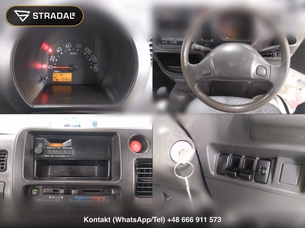 DAIHATSU HIJET TRUCK 4WD AIR-CONDITIONER POWER-STEERING SPECIAL, miniaturka 7