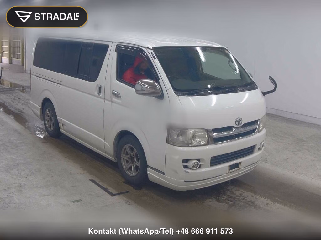 TOYOTA HIACE VAN 5D LONG SUPER GL 2006, aukcja z Japonii, zdjęcie 1