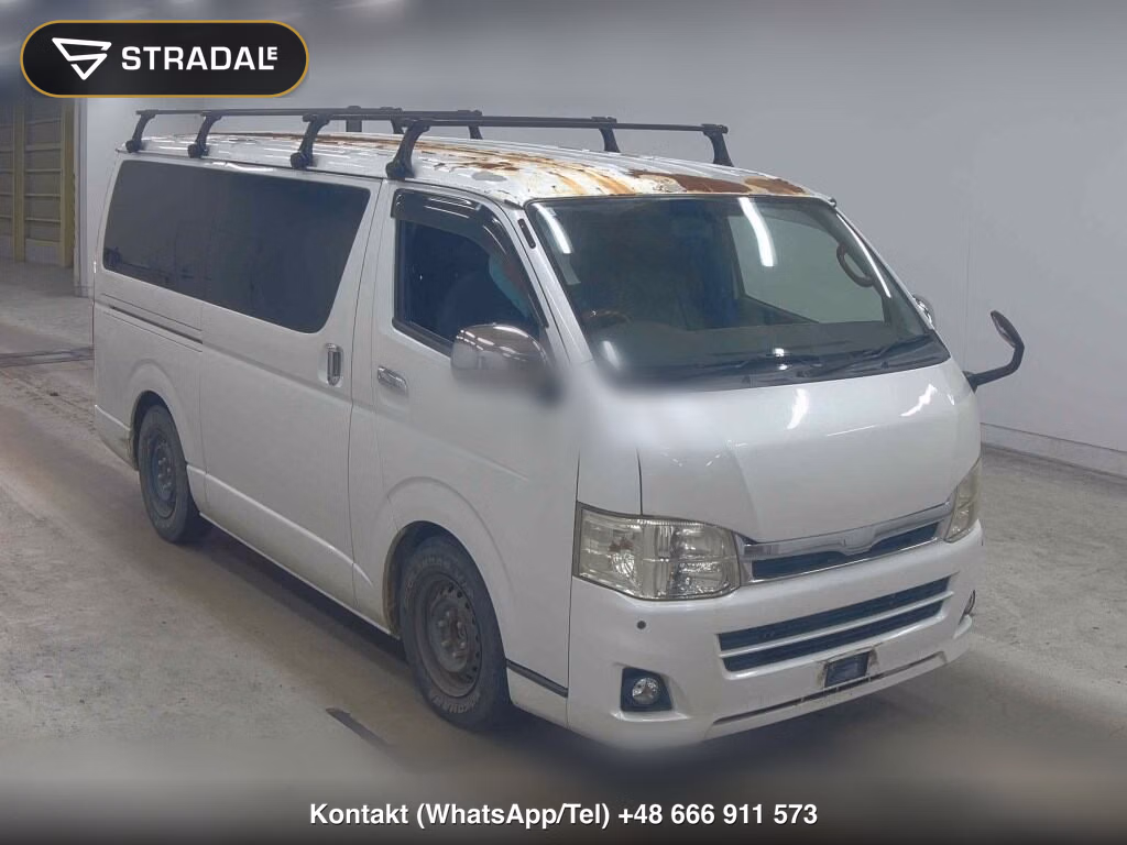 TOYOTA HIACE VAN 5D LONG SUPER GL 2010, aukcja z Japonii, zdjęcie 1