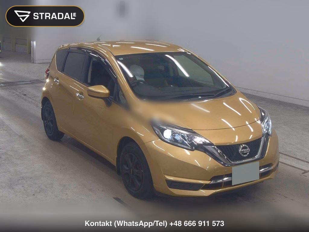 NISSAN NOTE MEDALIST X 2018, aukcja z Japonii, zdjęcie 1