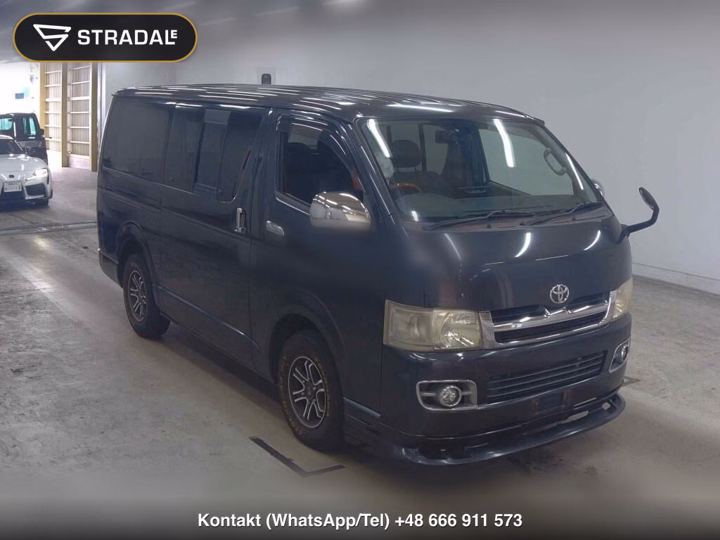 TOYOTA HIACE VAN 5D LONG SUPER GL 2006, aukcja z Japonii, zdjęcie 1