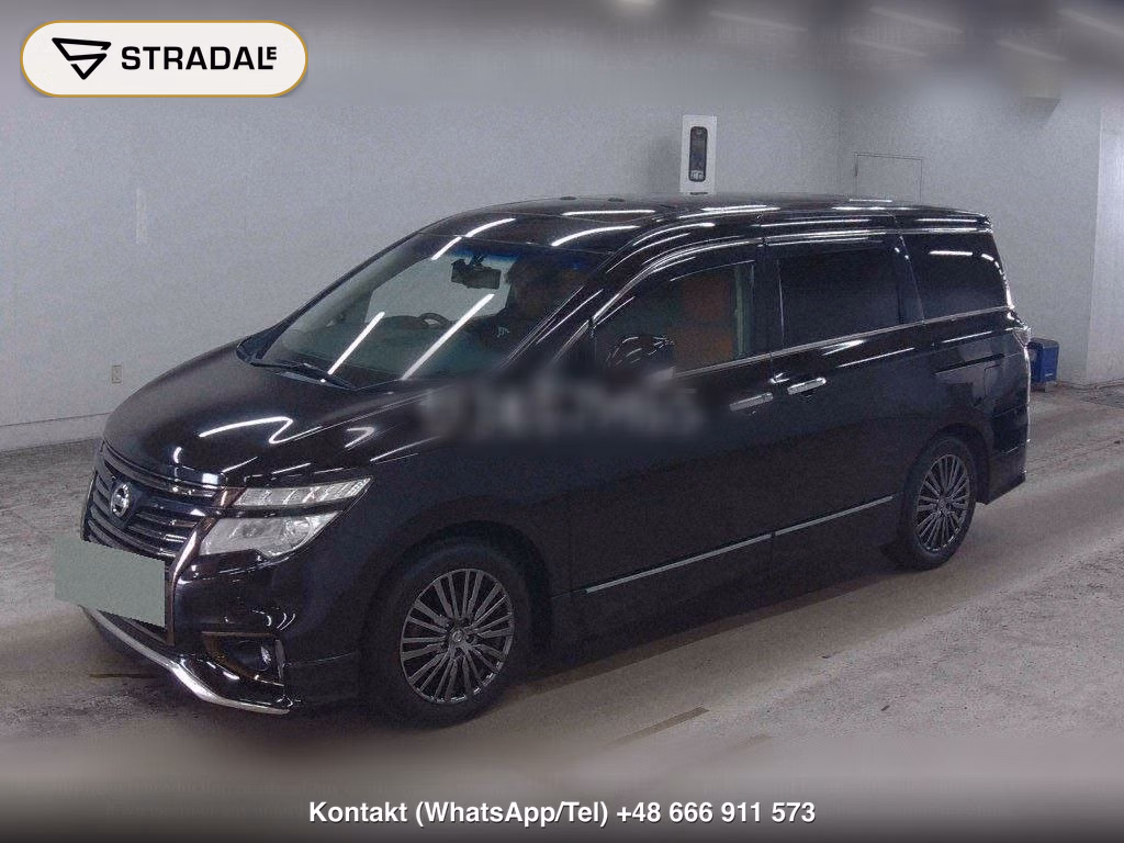 NISSAN ELGRAND 5D 250 HIGHWAY STAR S JET BLACK URBAN CHROM, miniaturka 5