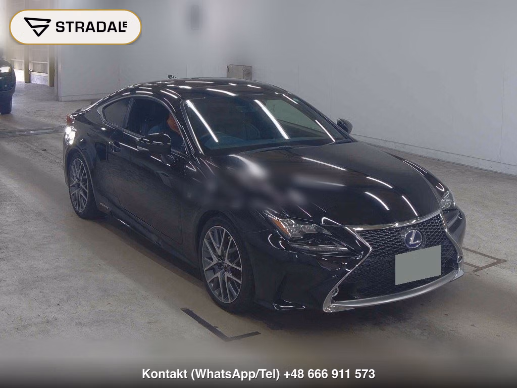 LEXUS RC RC300H F SPORT 2015, aukcja z Japonii, zdjęcie 1