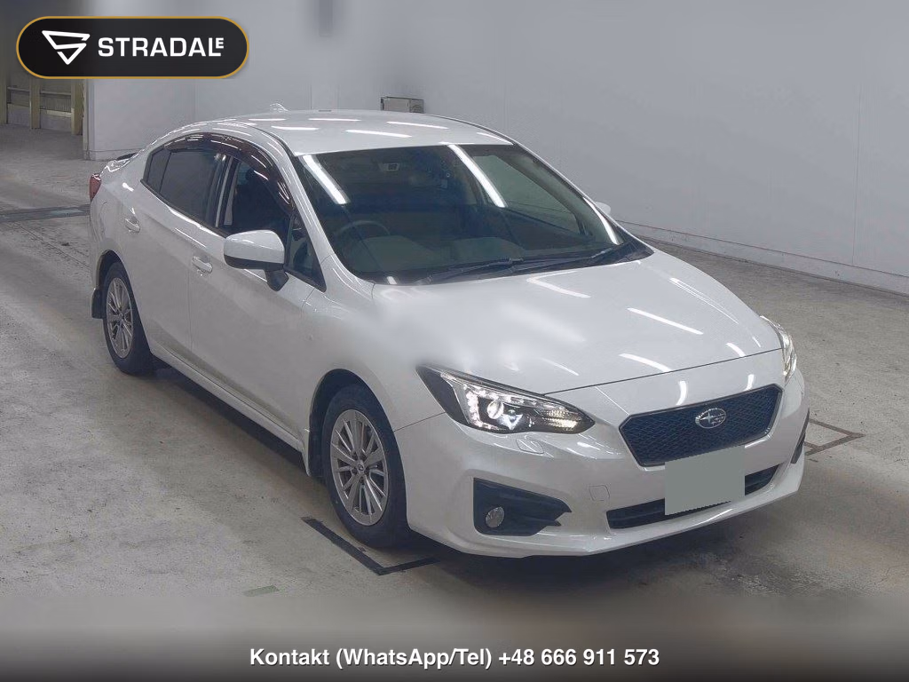SUBARU IMPREZA G4 1.6I-L EYESIGHT 2017, aukcja z Japonii, zdjęcie 1