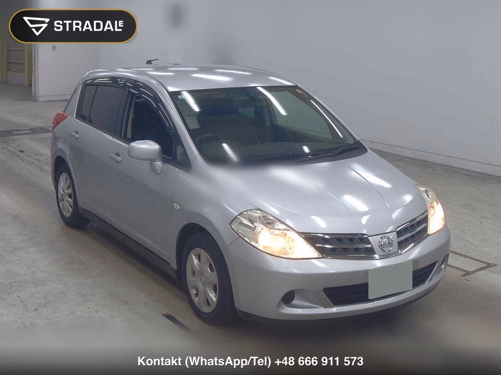 NISSAN TIIDA 15M SV + PLASMA 2011, aukcja z Japonii, zdjęcie 1