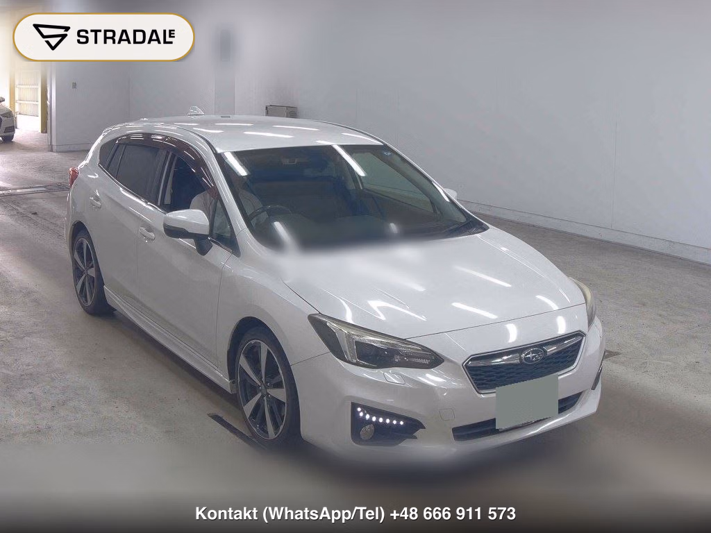 SUBARU IMPREZA SPORT 2.0I-S EYESIGHT 2018, aukcja z Japonii, zdjęcie 1