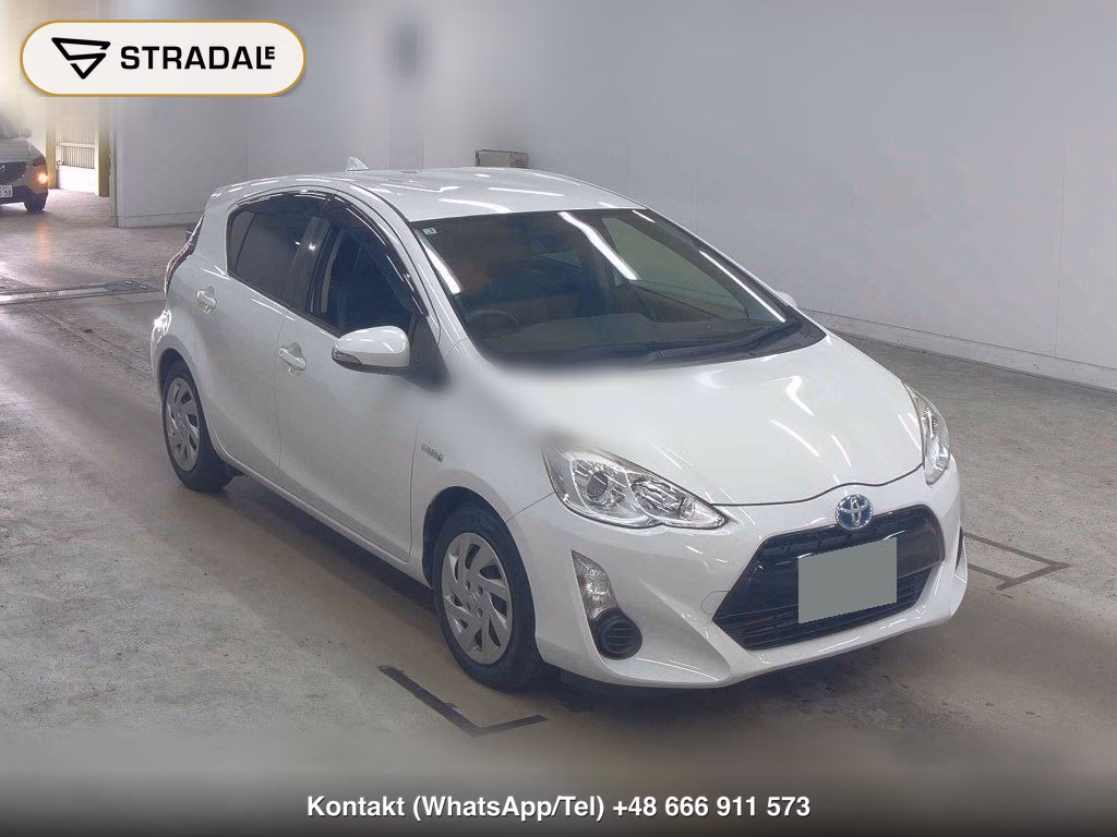 TOYOTA AQUA G BLACK SOFT LEATHER SELECTION 2015, aukcja z Japonii, zdjęcie 1