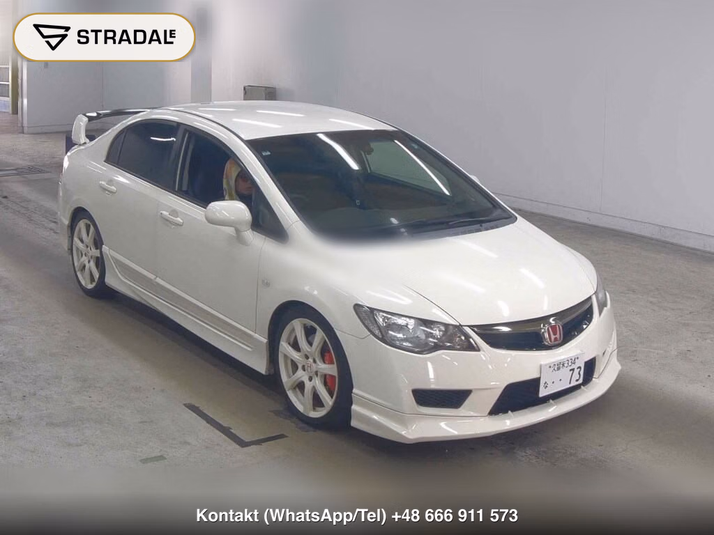 HONDA CIVIC 4D TYPE R 2007, aukcja z Japonii, zdjęcie 1