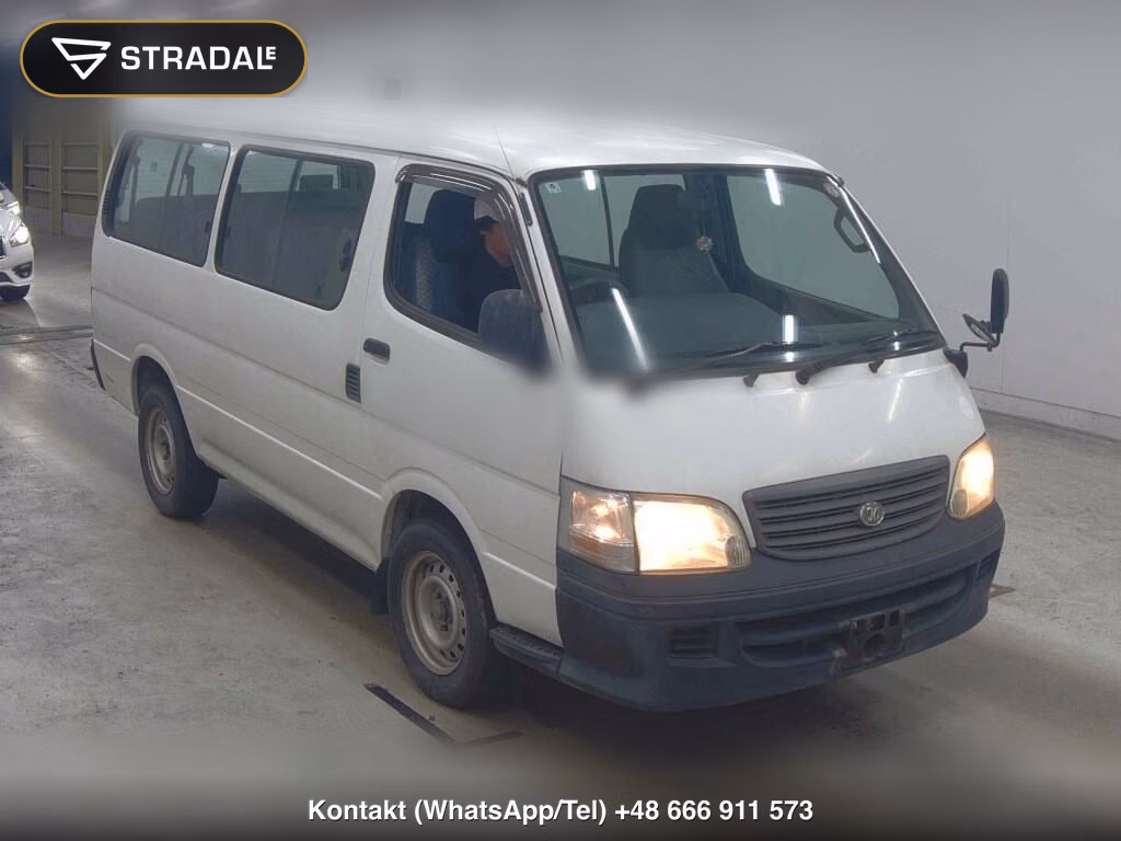 TOYOTA HIACE WAGON 4D DELUXE LONG 2000, aukcja z Japonii, zdjęcie 1