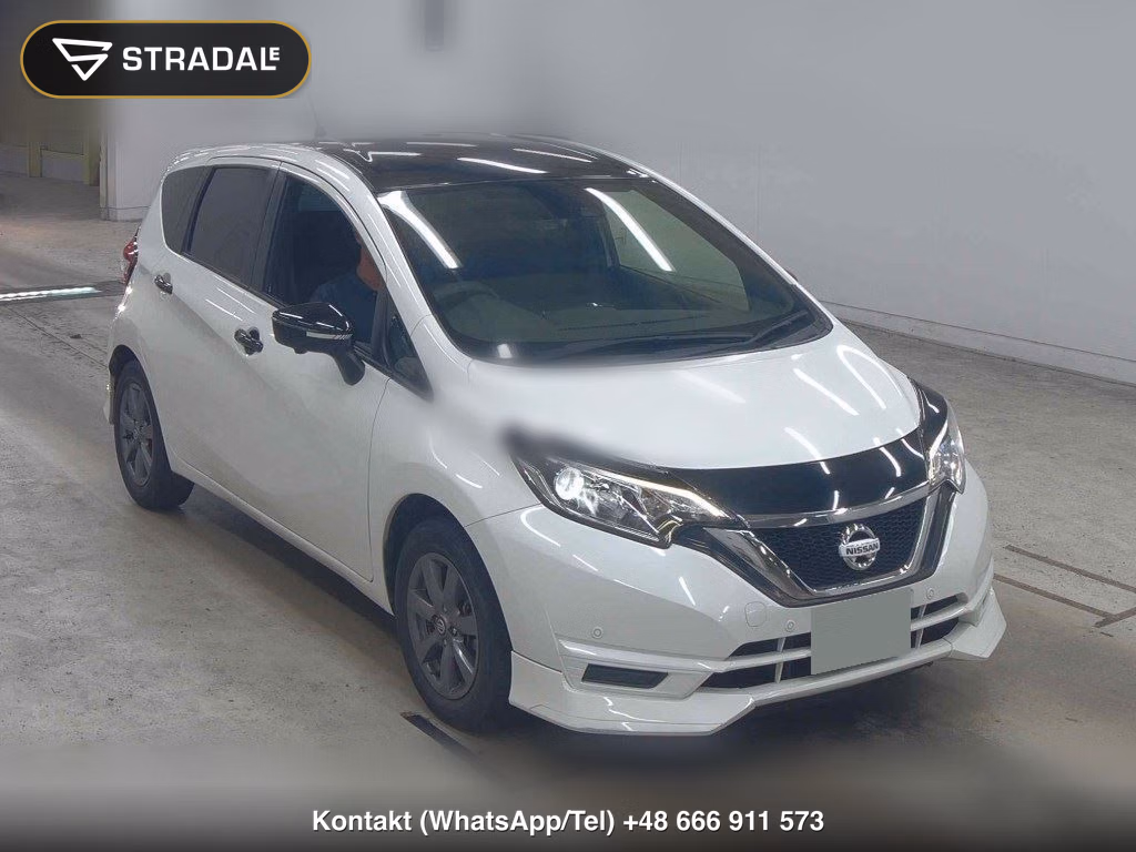 NISSAN NOTE X BLACK ARROW 2018, aukcja z Japonii, zdjęcie 1