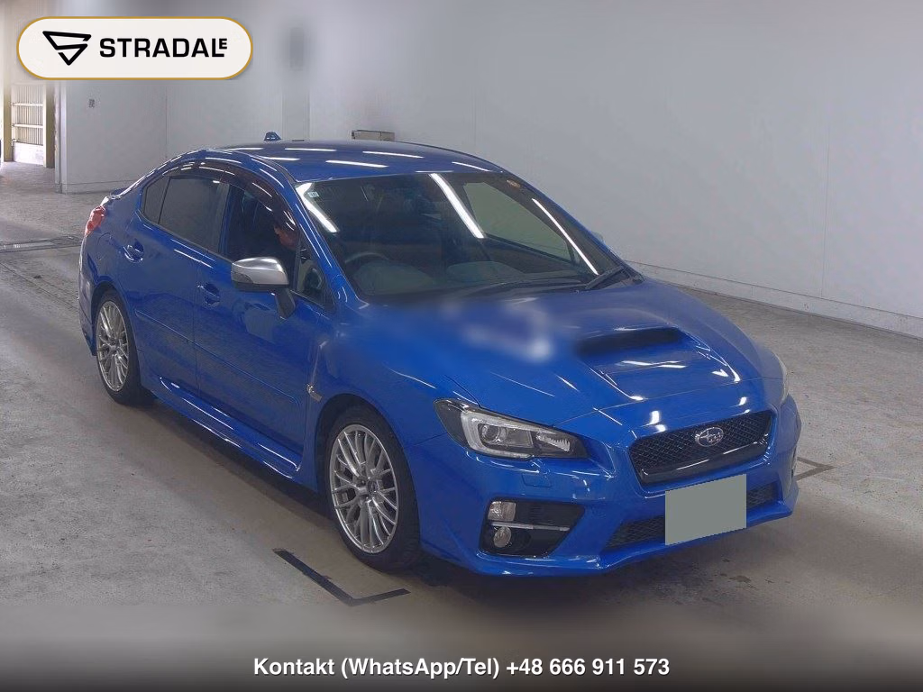 SUBARU WRX S4 4WD 2.0GT-S EYESIGHT 2016, aukcja z Japonii, zdjęcie 1