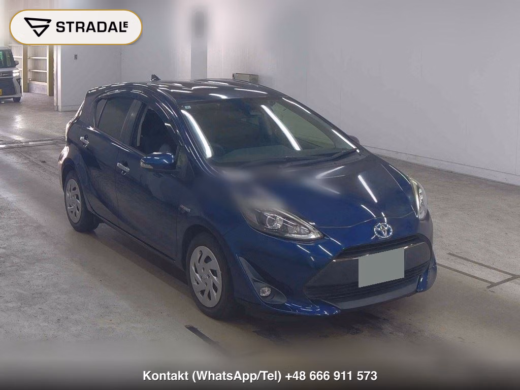 TOYOTA AQUA S STYLE BLACK 2018, aukcja z Japonii, zdjęcie 1
