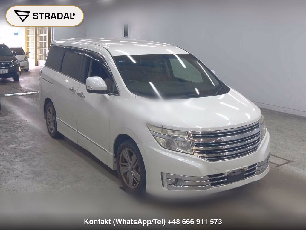 NISSAN ELGRAND 5D RIDER 2013, aukcja z Japonii, zdjęcie 1