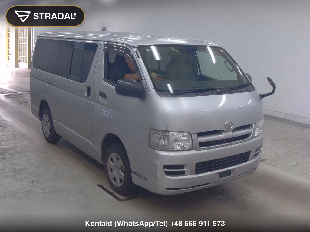 TOYOTA HIACE VAN 5D JUSTLOW DX 2005, aukcja z Japonii, zdjęcie 1