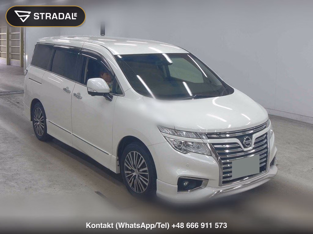NISSAN ELGRAND 5D 350 HIGHWAY STAR 2017, aukcja z Japonii, zdjęcie 1