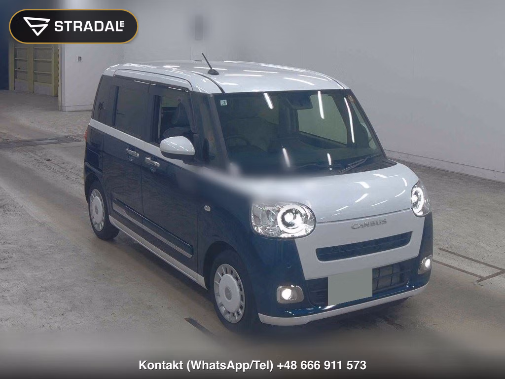 DAIHATSU MOVE CANBUS STRIPES G TURBO 2023, aukcja z Japonii, zdjęcie 1