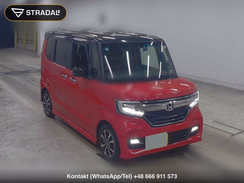 HONDA N-BOX CUSTOM G・L TURBO HONDA SENSING 2020, aukcja z Japonii, zdjęcie 1