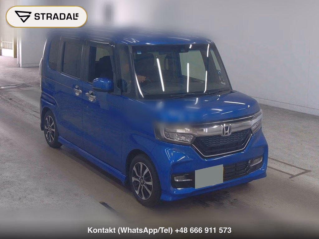 HONDA N-BOX CUSTOM G・EX HONDA SENSING 2019, aukcja z Japonii, zdjęcie 1