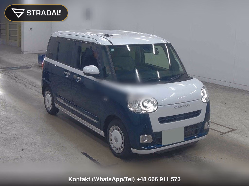 DAIHATSU MOVE CANBUS STRIPES G 2023, aukcja z Japonii, zdjęcie 1