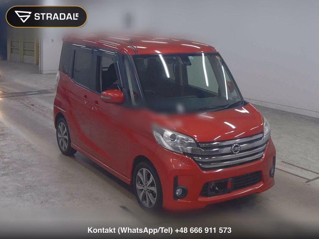 NISSAN DAYZ ROOX HIGHWAY STAR TURBO 2015, aukcja z Japonii, zdjęcie 1