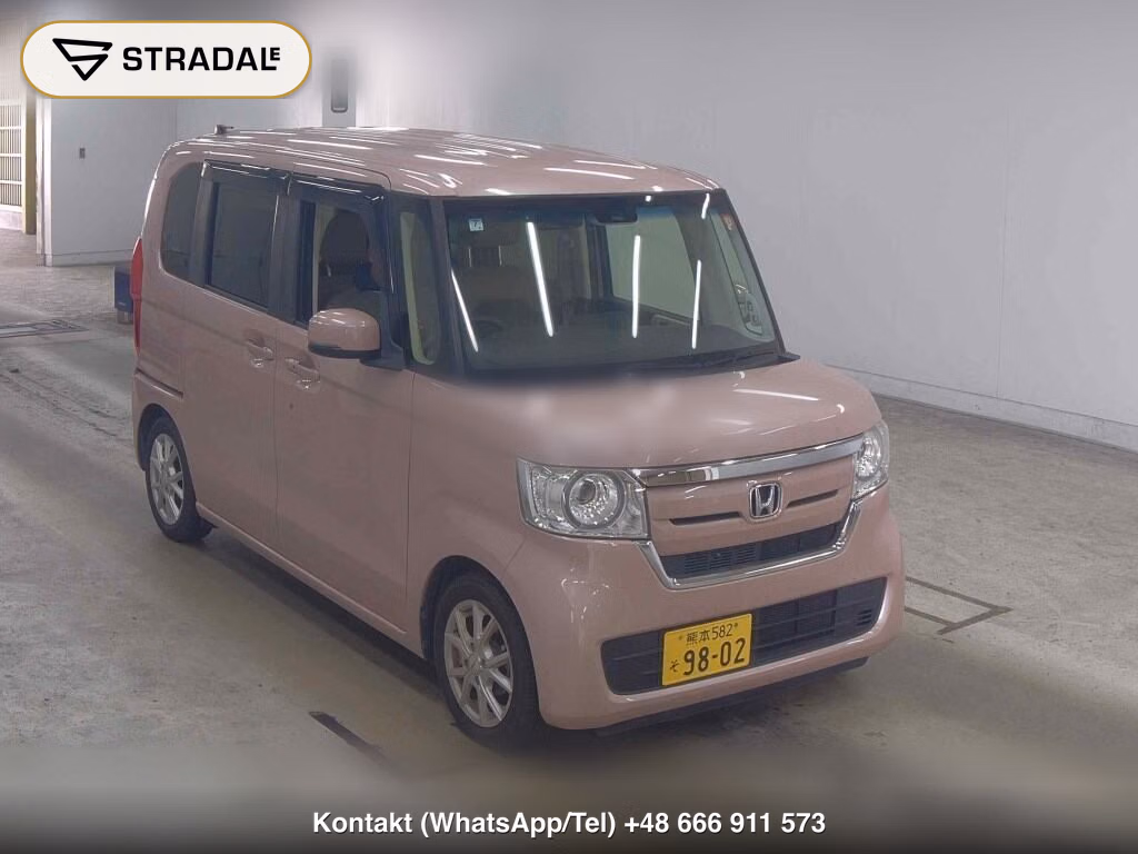 HONDA N-BOX G・L HONDA SENSING 2019, aukcja z Japonii, zdjęcie 1
