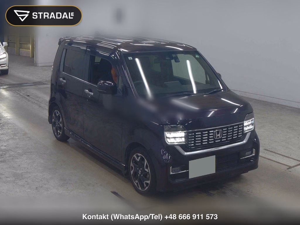 HONDA N-WGN CUSTOM L･TURBO HONDA SENSING 2019, aukcja z Japonii, zdjęcie 1