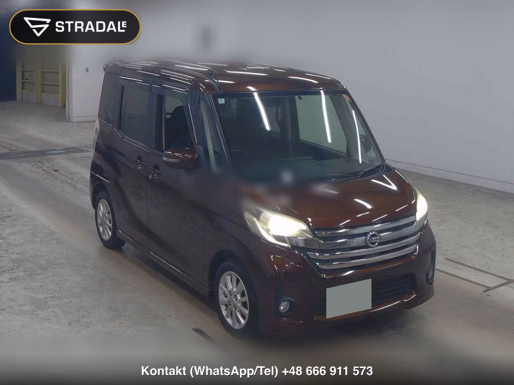 NISSAN DAYZ ROOX HIGHWAY STAR X 2014, aukcja z Japonii, zdjęcie 1