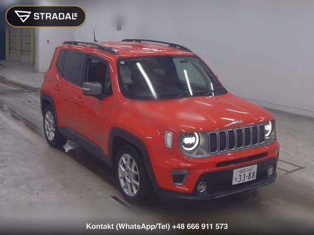 CHRYSLER JEEP JEEP RENEGADE LIMITED 2021, samochód z aukcji Japonii
