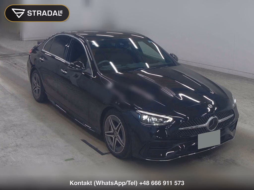 MERCEDES BENZ C-CLASS 4D C220D AVANTGARDE AMG LINE 2022, aukcja z Japonii, zdjęcie 1