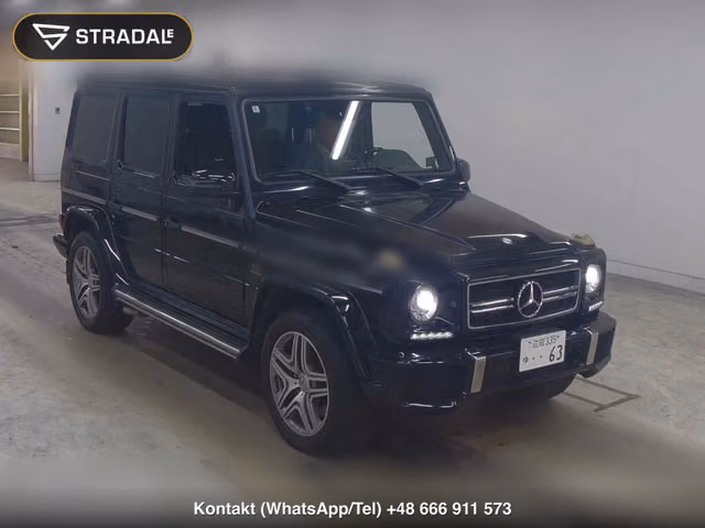 MERCEDES AMG G-CLASS 4WD G63 EXCLUSIVE EDITION 2014, samochód z aukcji Japonii