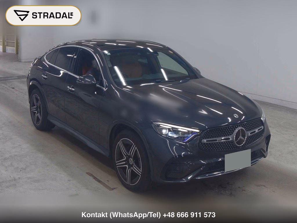 MERCEDES BENZ GLC-CLASS 4WD GLC220D 4MATIC COUPE ISG MODEL DRIVERS P 2023, aukcja z Japonii, zdjęcie 1
