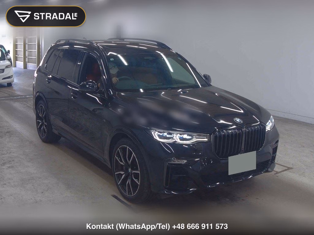 BMW X7 4WD X DRIVE 40D M-SPORT 2021, aukcja z Japonii, zdjęcie 1
