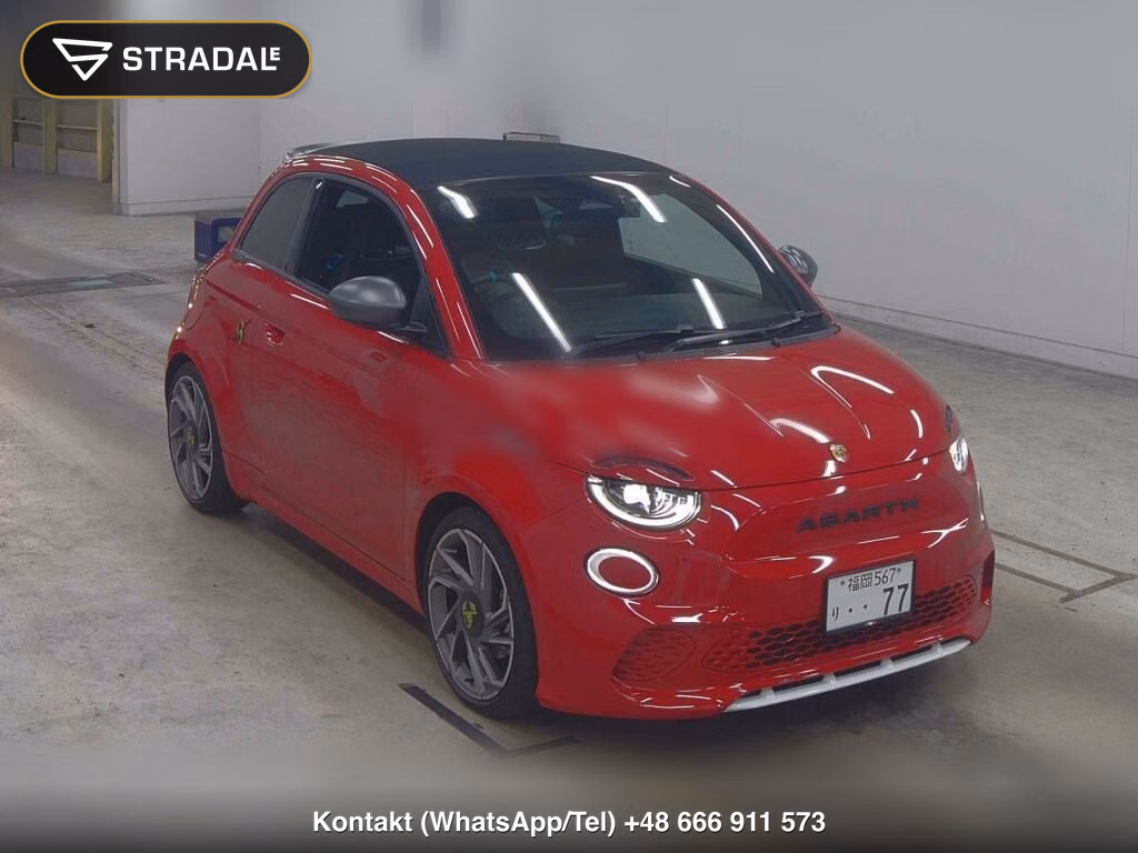 ABARTH 500E OP TURISMO CABRIOLET 2023, aukcja z Japonii, zdjęcie 1