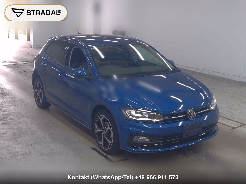 VOLKSWAGEN POLO 5D TSI R-LINE 2021, aukcja z Japonii, zdjęcie 1