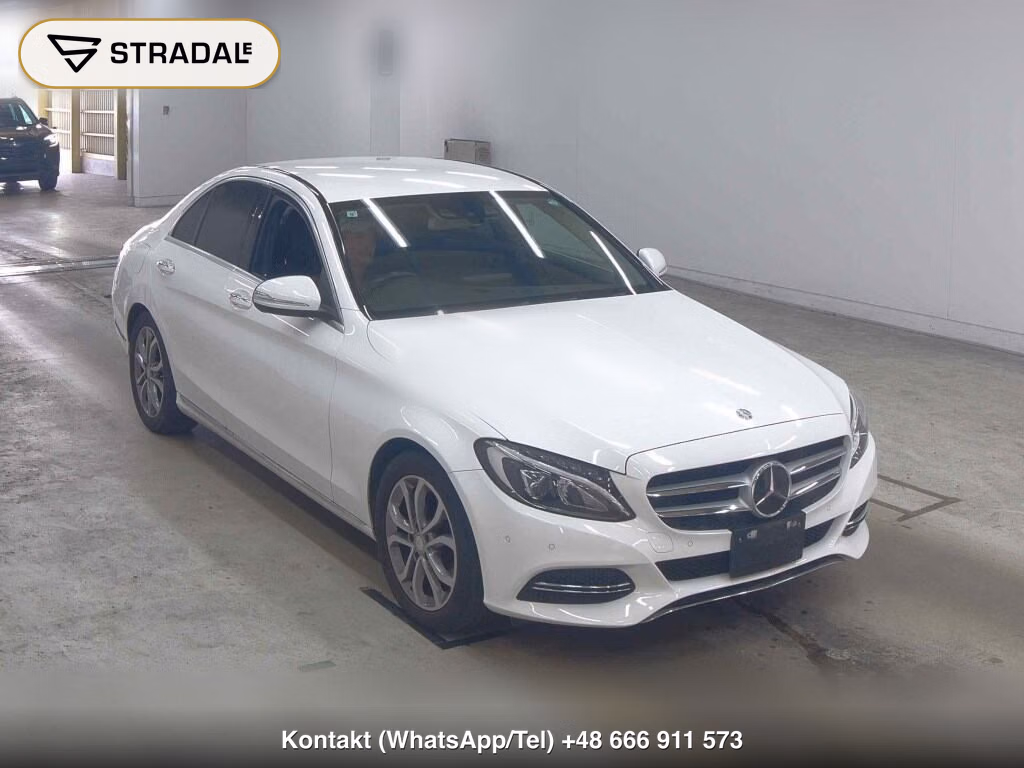 MERCEDES BENZ C-CLASS 4D C180 AVANTGARDE 2015, aukcja z Japonii, zdjęcie 1