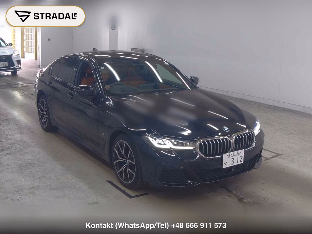 BMW 5 SERIES 4D 530E M-SPORT EDITION JOY+ 2021, aukcja z Japonii, zdjęcie 1