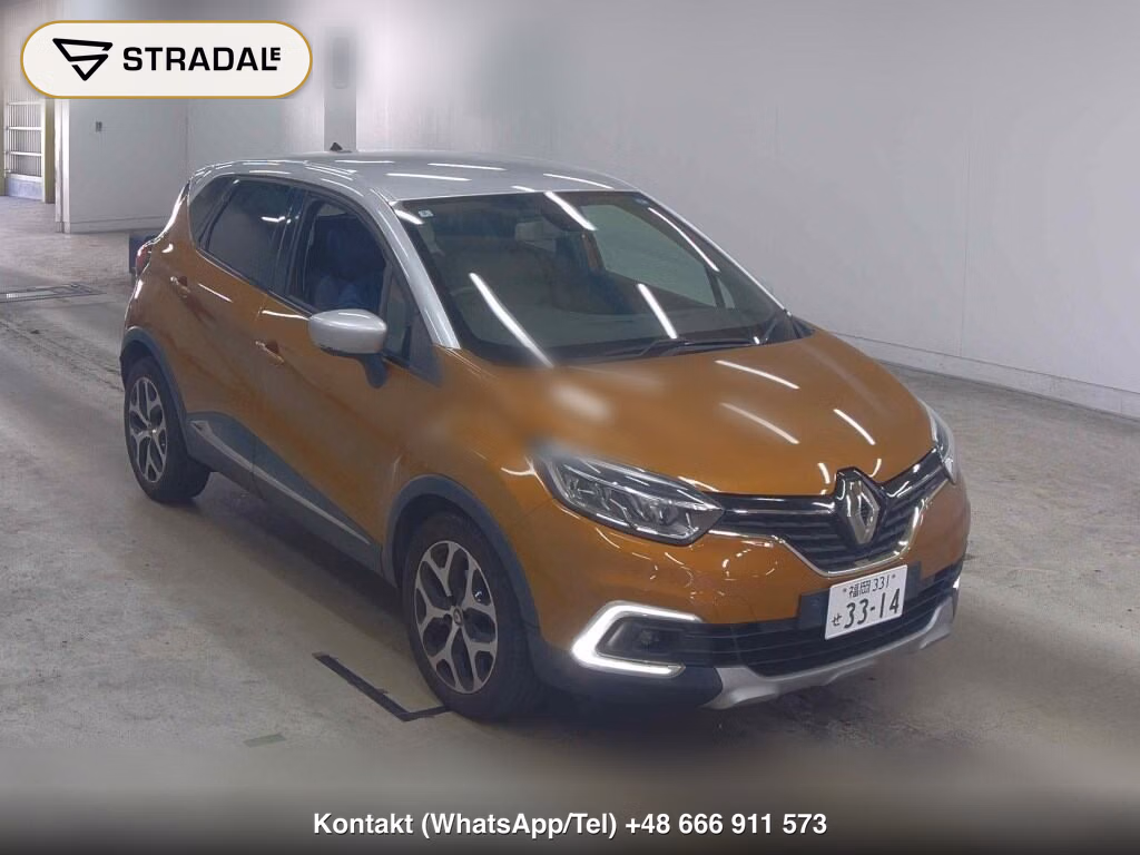 RENAULT CAPTUR INTENSE 2018, aukcja z Japonii, zdjęcie 1
