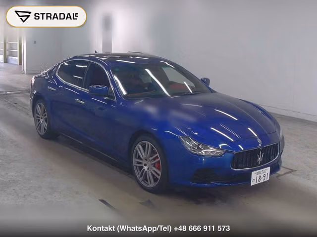 MASERATI GHIBLI 4D S 2014, samochód z aukcji Japonii