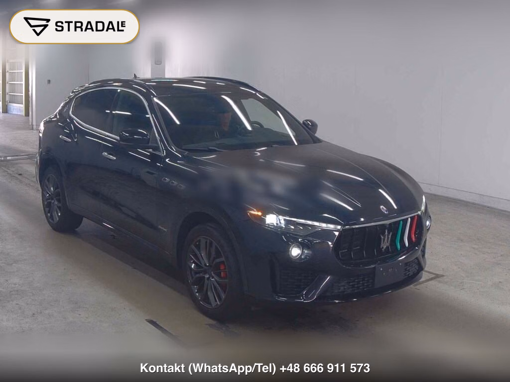 MASERATI LEVANTE 4WD GRANSPORT 2019, aukcja z Japonii, zdjęcie 1