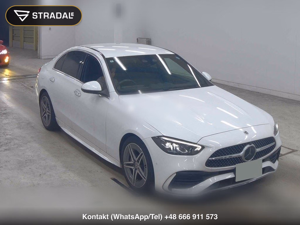MERCEDES BENZ C-CLASS 4D C180 AVANTGARDE AMG LINE 2022, aukcja z Japonii, zdjęcie 1
