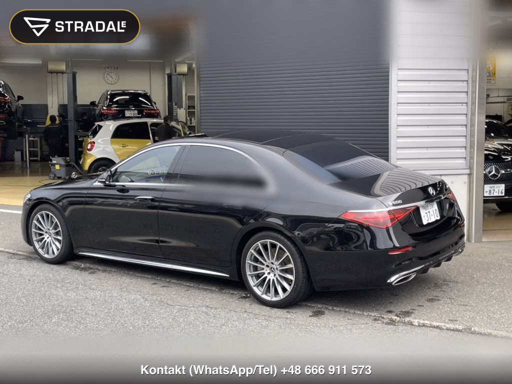 MERCEDES BENZ S-CLASS 4D 4WD S500 4MATIC LONG AMG LINE, miniaturka 11