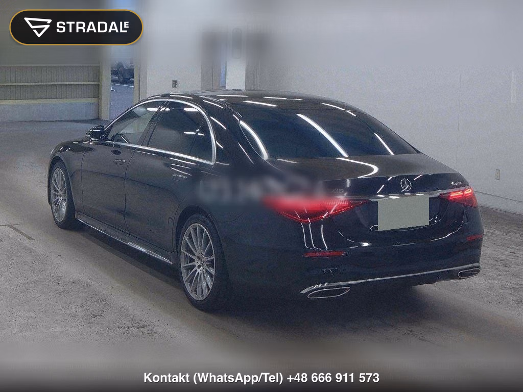 MERCEDES BENZ S-CLASS 4D 4WD S500 4MATIC LONG AMG LINE, miniaturka 3