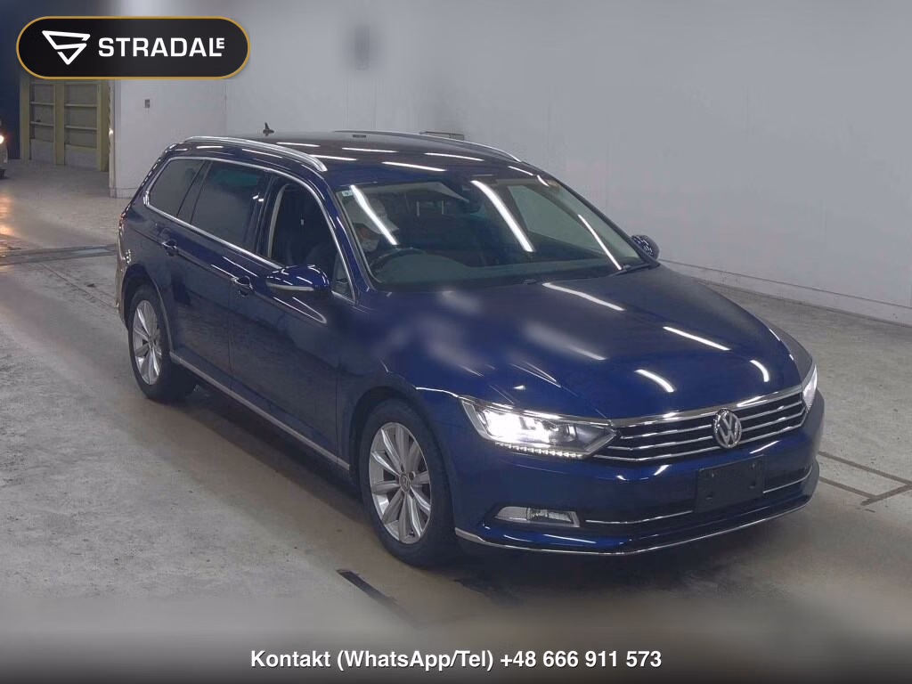 VOLKSWAGEN PASSAT VARIANT TDI ELEGANCE LINE 2019, aukcja z Japonii, zdjęcie 1