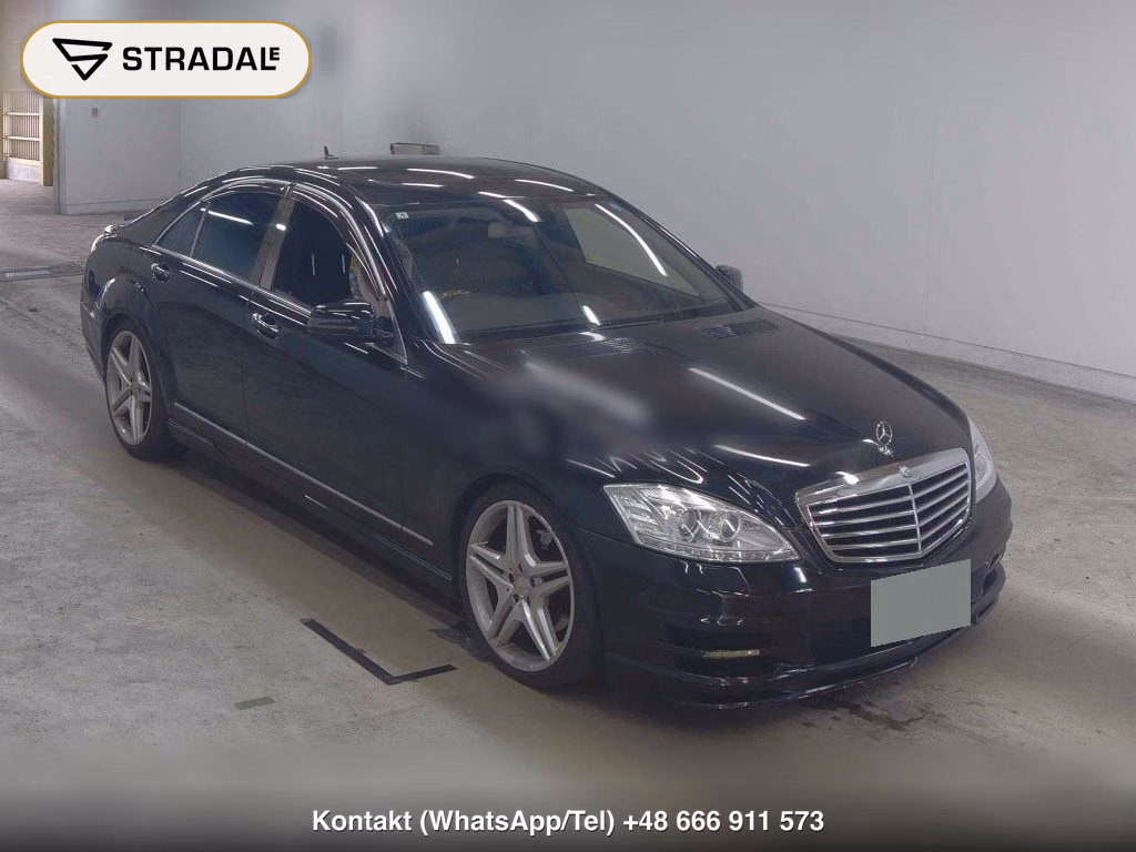 MERCEDES BENZ S-CLASS 4D S550 2011, aukcja z Japonii, zdjęcie 1