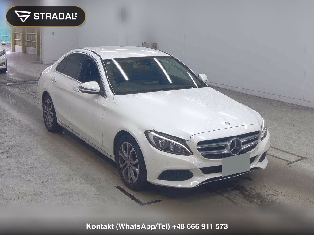 MERCEDES BENZ C-CLASS 4D C180 AVANTGARDE 2016, aukcja z Japonii, zdjęcie 1