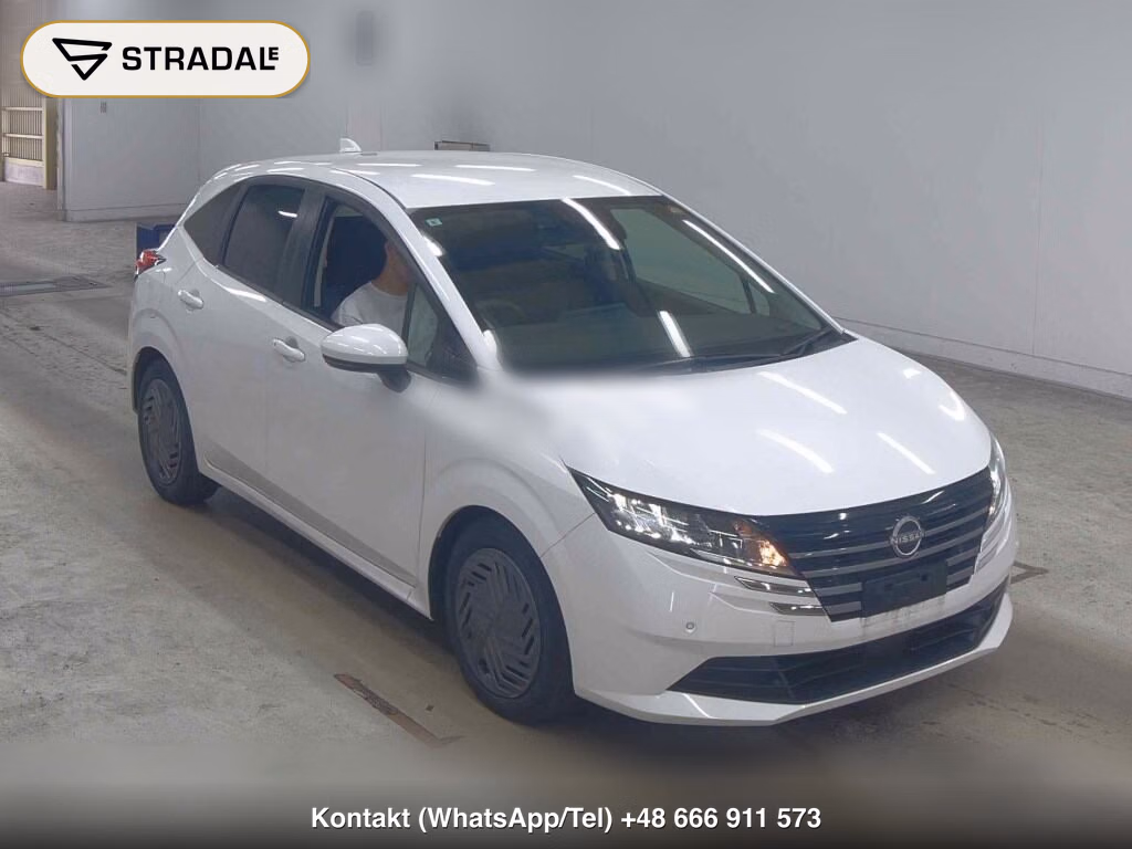 NISSAN NOTE X 2024, aukcja z Japonii, zdjęcie 1