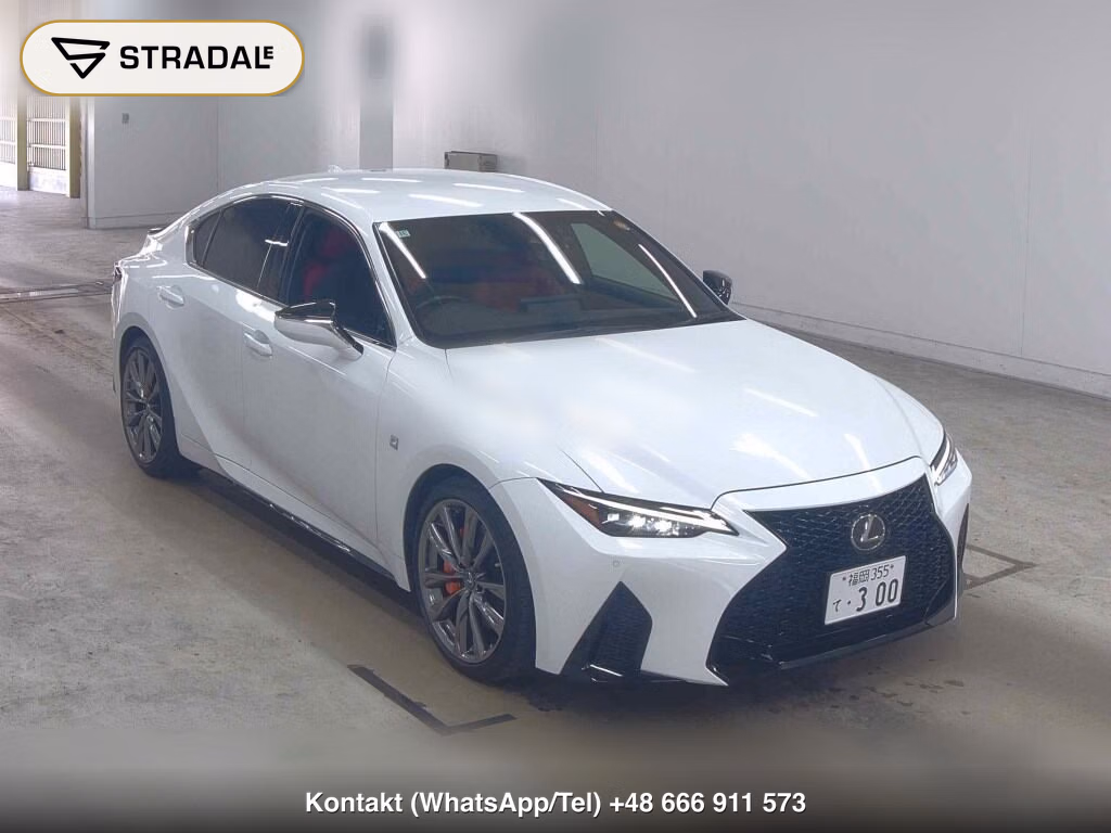 LEXUS IS 4D IS300 F SPORT 2021, aukcja z Japonii, zdjęcie 1