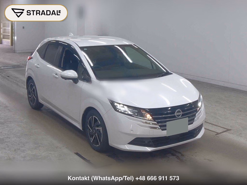NISSAN NOTE X 2025, aukcja z Japonii, zdjęcie 1