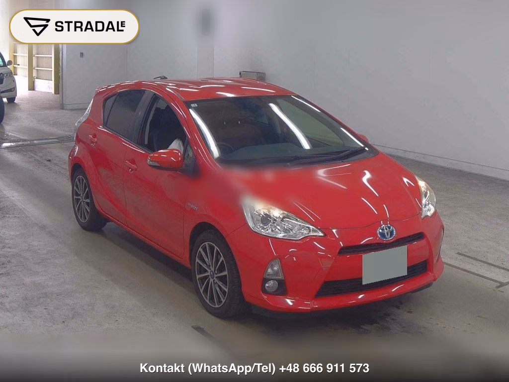 TOYOTA AQUA G BLACK SOFT LEATHER SELECTION 2015, aukcja z Japonii, zdjęcie 1
